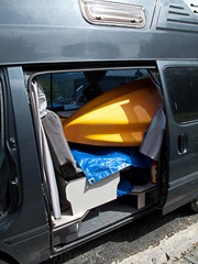 Our van - full again!