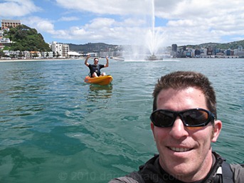 Wellington Kayaking in Oriental Bay